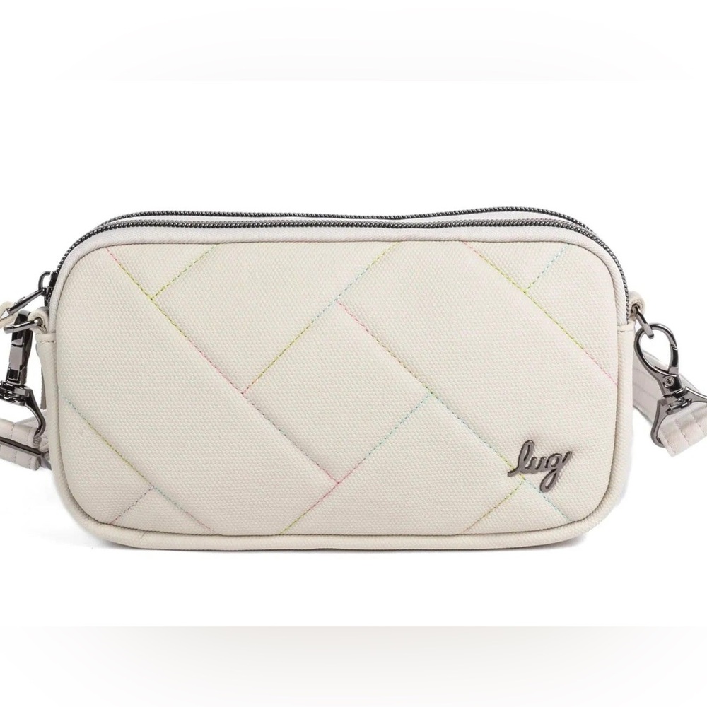 🌈LUG Coupe XL Matte Luxe VL Convertible Crossbody Bag Pebble Icepop Stitch
